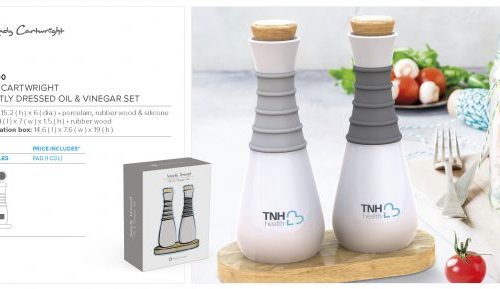 ANDY CARTWRIGHT SMARTLY DRESSED OIL AND VINEGAR SET