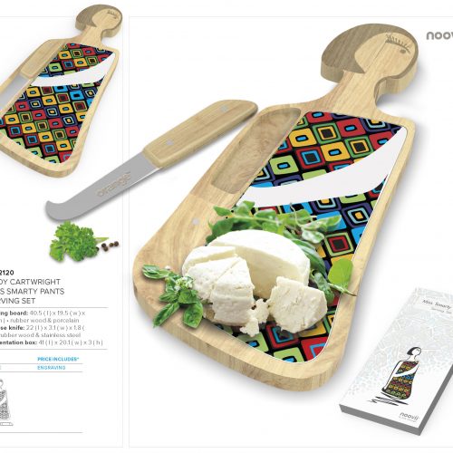 ANDY CARTWRIGHT MISS SMARTY PANT SERVING SET