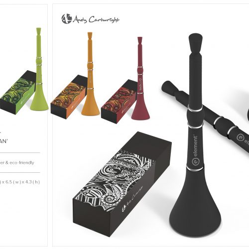 ANDY CARTWRIGHT “I AM SOUTH AFRICAN” VUVUZELA BALL PEN
