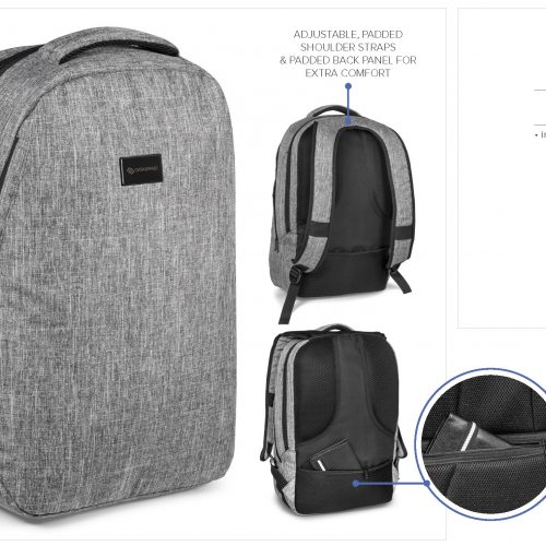 BARRIER TRAVEL-SAFE BACKPACK