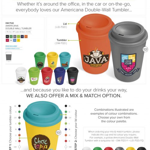 AMERICANA DOUBLE-WALL TUMBLER