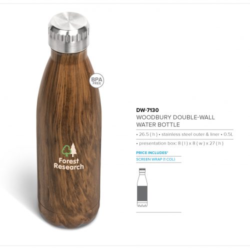 WOODBURY DOUBLE WALL WATER BOTTLE