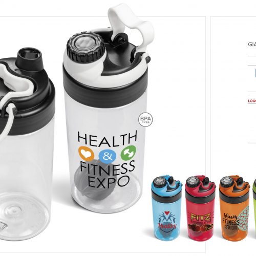 GIANNA WATER BOTTLE PROTEIN SHAKER