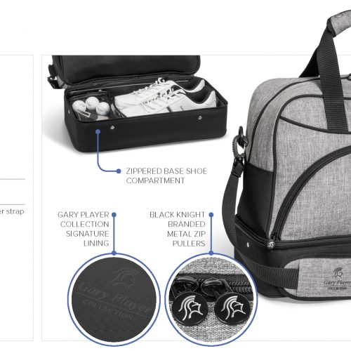 GARY PLAYER ERINVALE DOUBLE DECKER BAG
