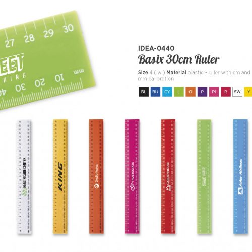BASIX 30CM RULER