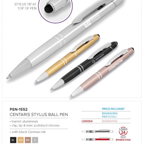 CENTARIS STYLUS BALL PEN