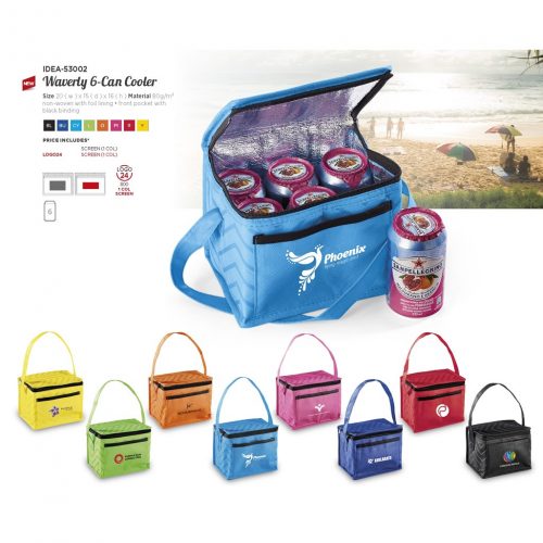 WAVERLY 6 CAN COOLER