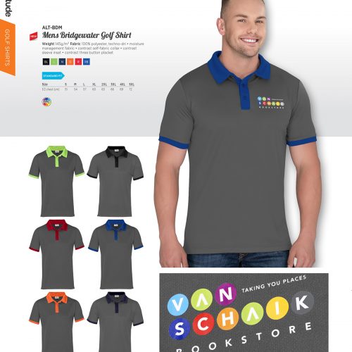 MENS BRIDGEWATER GOLF SHIRT