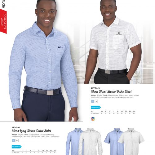 MENS SHORT SLEEVE DUKE SHIRT