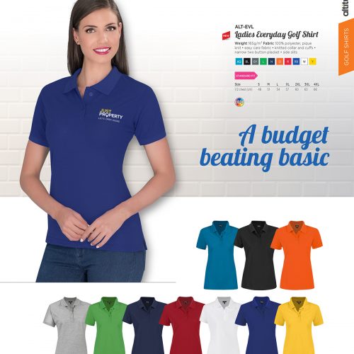 LADIES EVERYDAY GOLF SHIRT