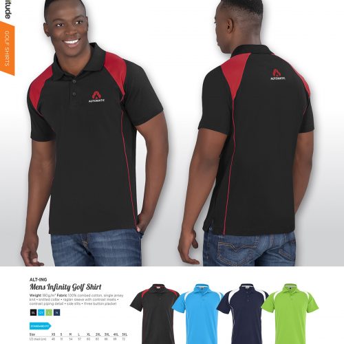 MENS INFINITY GOLF SHIRT