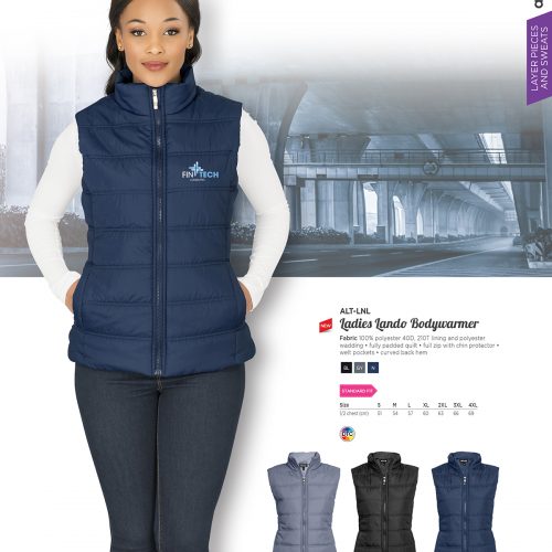 LADIES LANDO BODYWARMER