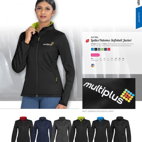 LADIES PALERMO SOFTSHELL JACKET