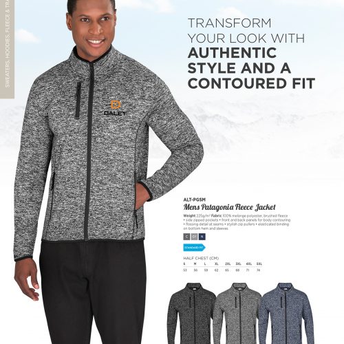 MENS PATAGONIA FLEECE JACKET