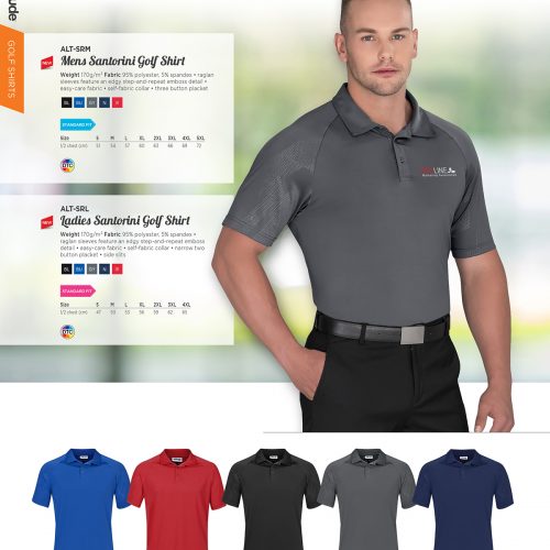 MENS SANTORINI GOLF SHIRT