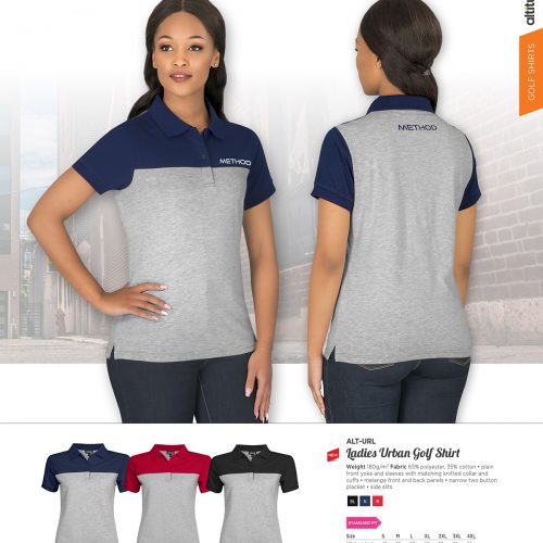 LADIES URBAN GOLF SHIRT
