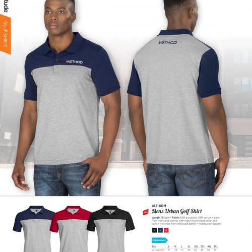 MENS URBAN GOLF SHIRT