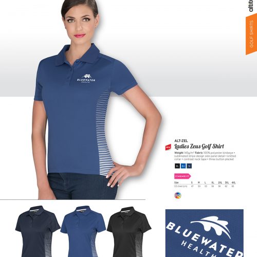 LADIES ZEUS GOLF SHIRT
