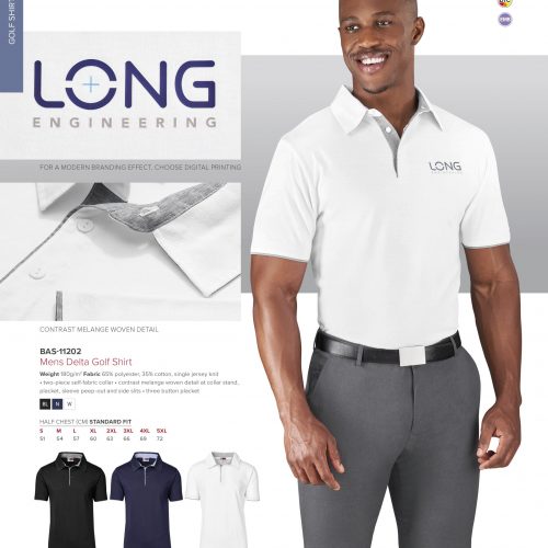 MENS DELTA GOLF SHIRT