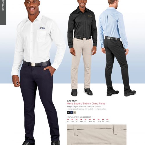MENS SUPERB STRETCH CHINO PANTS