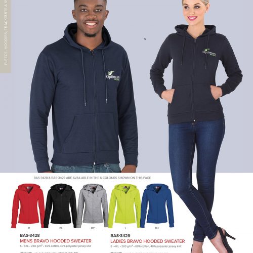 MENS BRAVO HOODED SWEATER