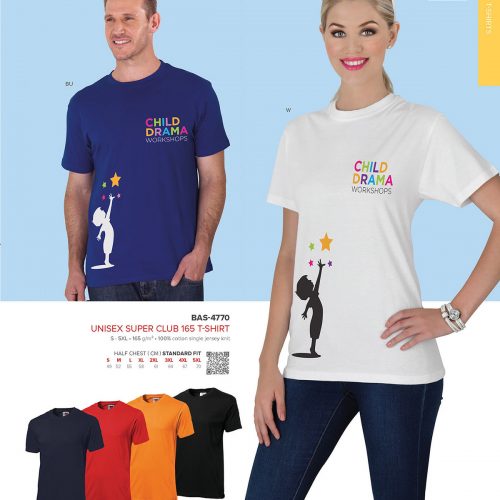 UNISEX SUPER CLUB 165 T-SHIRT