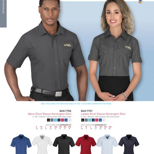 LADIES SHORT SLEEVE KENSINGTON SHIRT