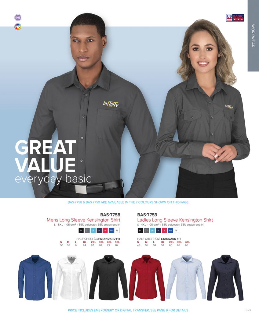 MENS LONG SLEEVE KENSINGTON SHIRT Fine Feathers