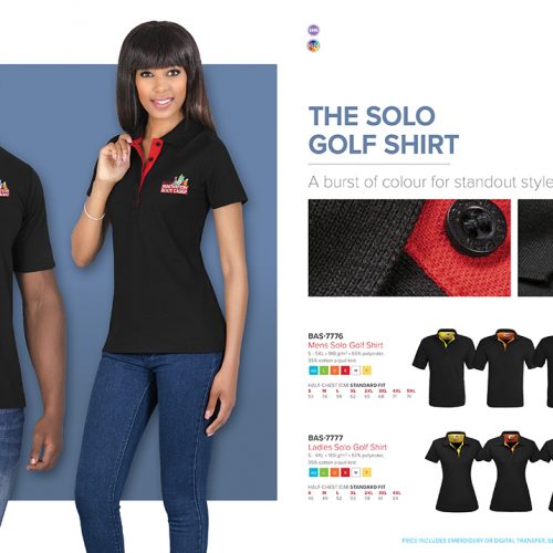 MENS SOLO GOLF SHIRT