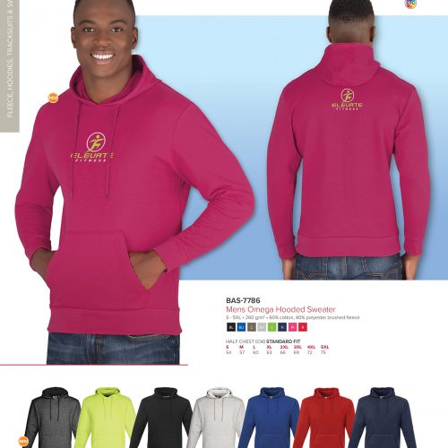 MENS OMEGA HOODED SWEATER