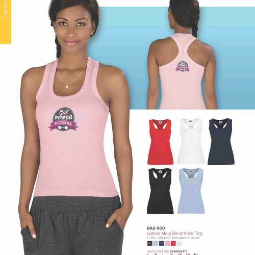 LADIES MAUI RACERBACK TOP