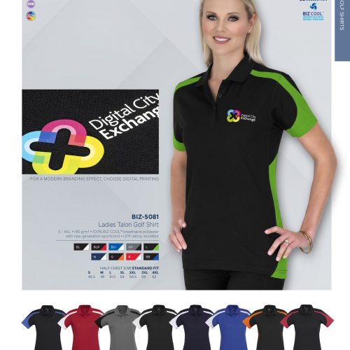 LADIES TALON GOLF SHIRT