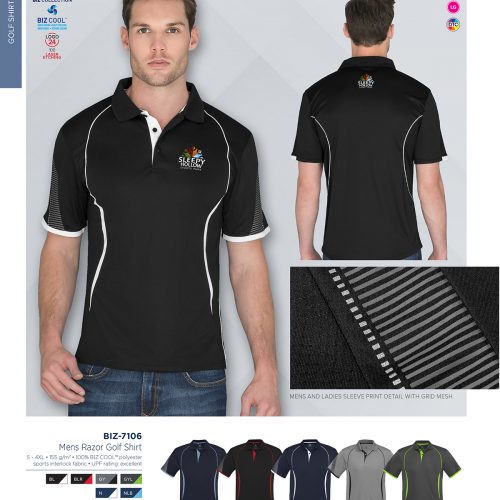 MENS RAZOR GOLF SHIRT