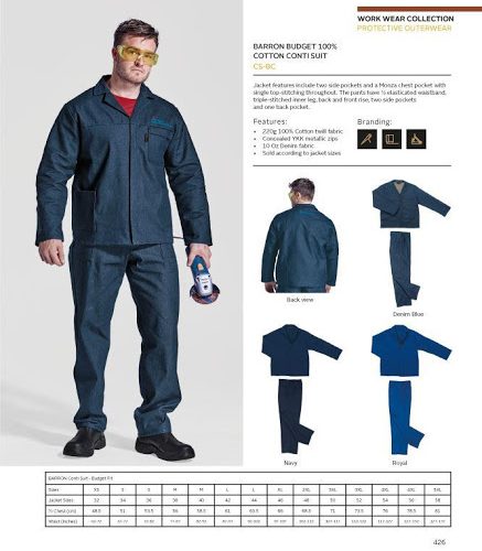 BARRON BUDGET 100% COTTON CONTI SUIT