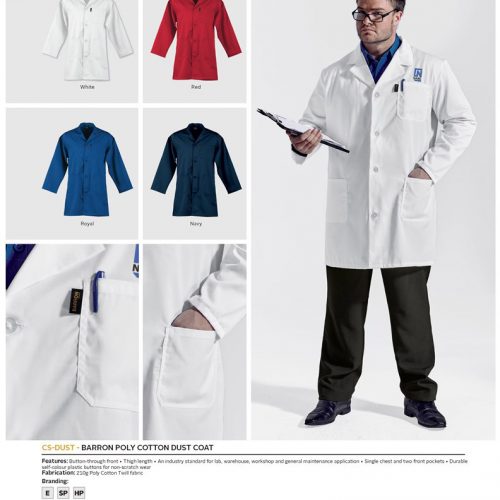 BARRON POLY COTTON DUST COAT