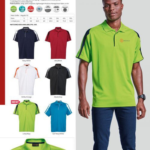 MENS EDGE GOLF SHIRT