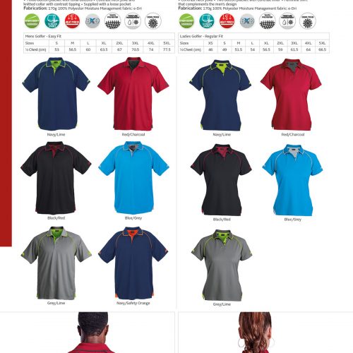 LADIES FELTON GOLF SHIRT