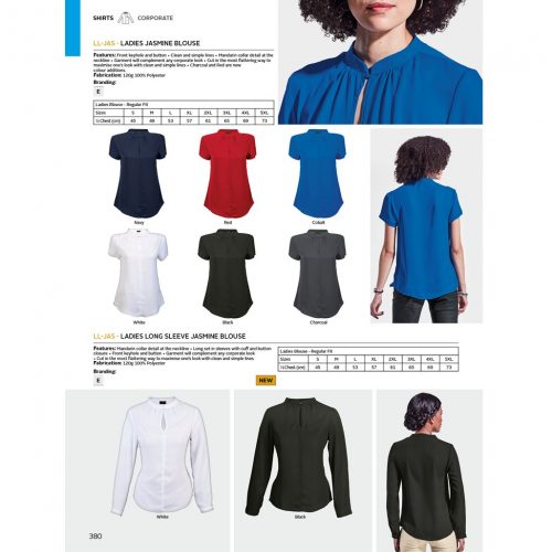 LADIES SHORT SLEEVE JASMINE SHIRT