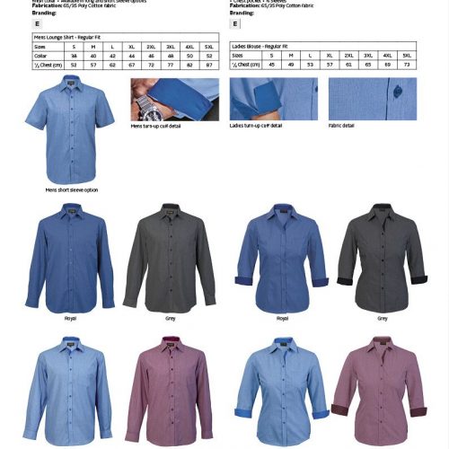 LADIES 3/4  SLEEVE MADISON SHIRT