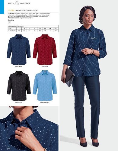 LADIES ORCHID BLOUSE