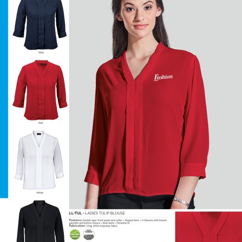 LADIES TULIP BLOUSE