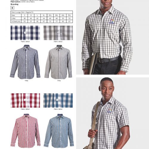 MENS LONG SLEEVE CEDAR SHIRT