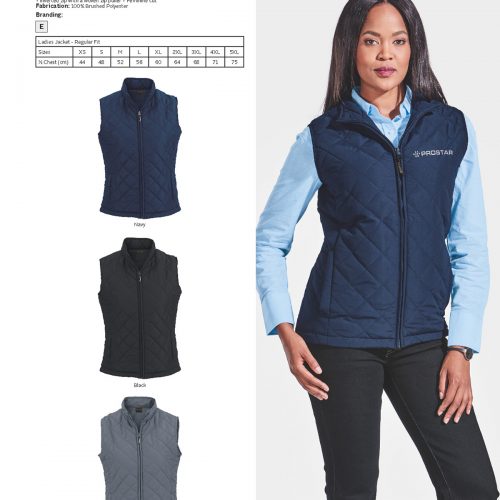 LADIES MICHIGAN BODYWARMER