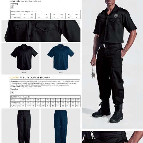 FIDELITY COMBAT TROUSER