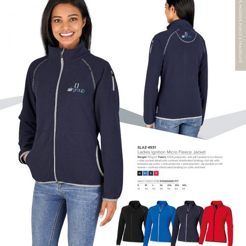 LADIES IGNITION MICRO FLEECE JACKET