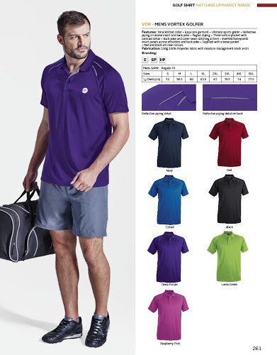 MENS VORTEX GOLF SHIRT